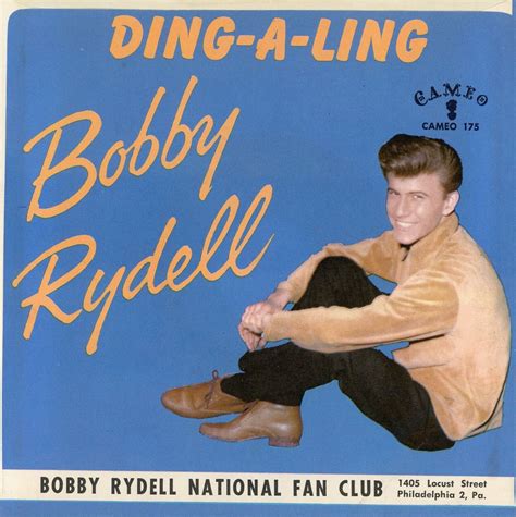 Bobby Rydell Swingin School Ding A Ling Cameo175 Pop Rock Ebay