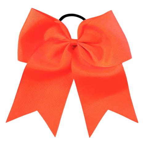 Cheer Bow For Girls 7 Large Hair Bows With Ponytail Holder You Pick C