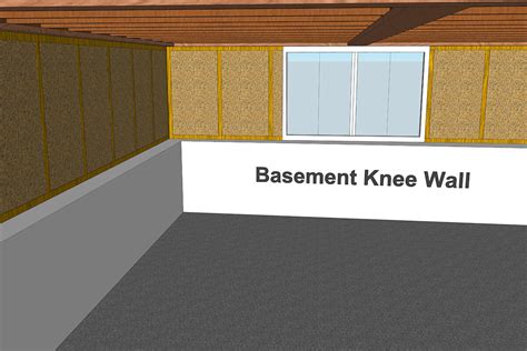 Basement Knee Wall For Protection Guide Mellowpine