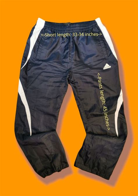Adidas Windbreaker Pants Mens Fashion Activewear On Carousell