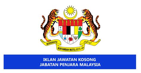 Gaji Pegawai Penjara Senarai Pangkat Jabatan Penjara Malaysia Malay