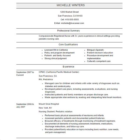 A nurse resume example that is proven to work. 21+ Free Basic Resume Templates Word, PDF, Doc Formats