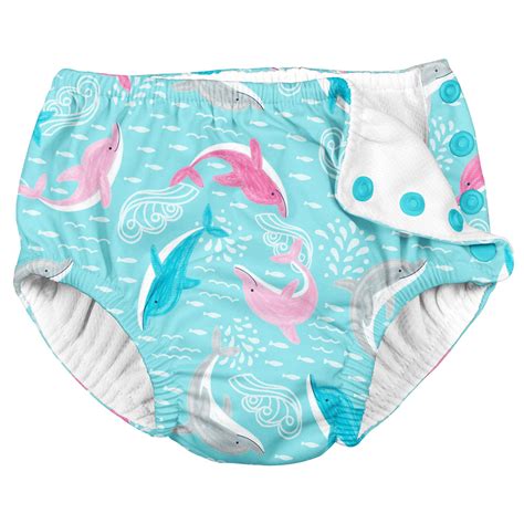 I Play I Play Unisex Reusable Absorbent Baby Swim Diapers Swimming