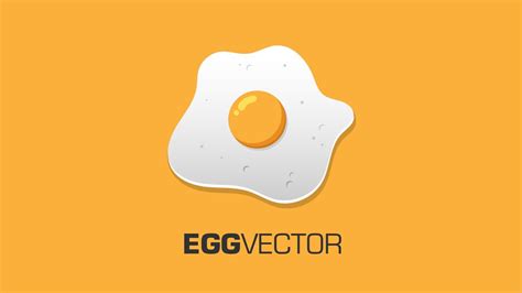Egg Flat Vector Logo Design In Adobe Illustrator Cc Youtube