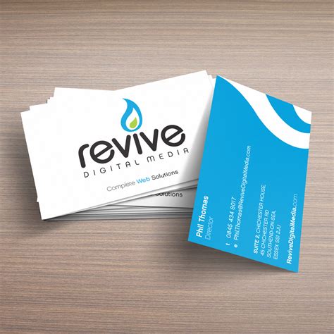 Photos of 2 Sided Color Business Cards