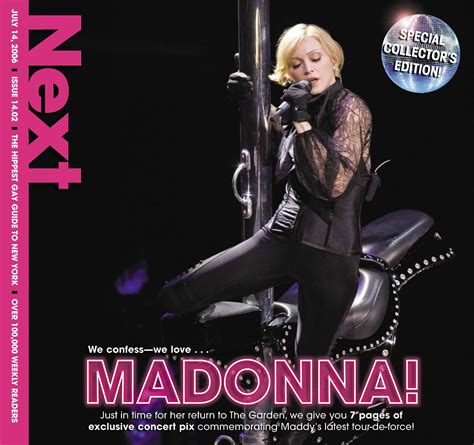 Next Magazines Exclusive Madonna Confessions Tour Collectors Issue