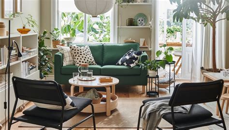 A Modern Living Room Bursting With Life Ikea Indonesia