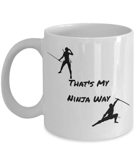 Thats My Ninja Way Silhouette Etsy