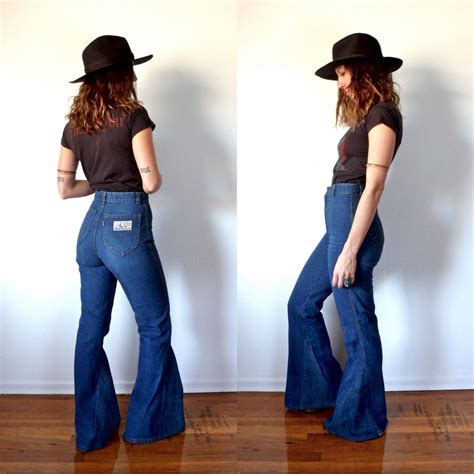 Vintage 70s Levis High Waist Bell Bottom Jeans Bell Bottom Jeans High Waist And Vintage