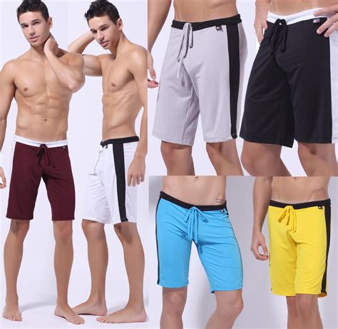Multi Color Mens Rope Short Loungewear Pants Underwear Gym Casual Sports Running Fifth Trousers