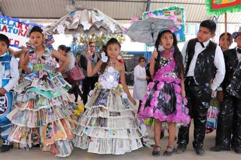 Vestidos Con Material Reciclable Para Niña Paso A Paso Material Colección