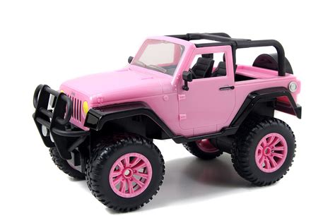 Jada Toys Girlmazing Big Foot Jeep Rc Vehicle 116 Scale Pink Buy