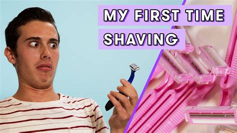 My First Time Shaving Seventeen Firsts Youtube