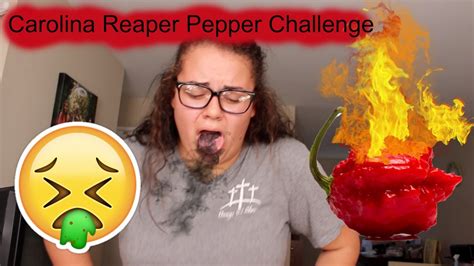 Carolina Reaper Challenge Youtube