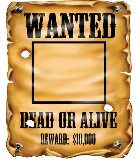 Wanted Cliparts Free Download Clipart Library
