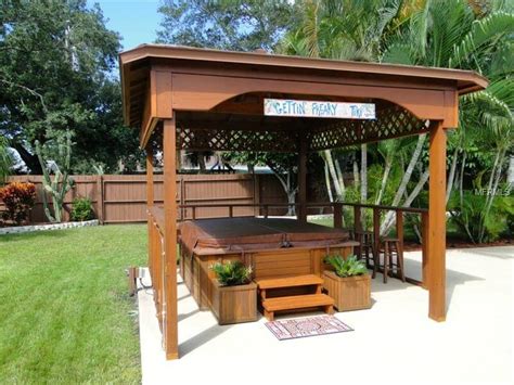 Some models and styles may include the following. 26 Spectacular Hot Tub Gazebo Ideas