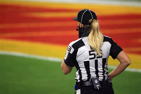 Photos From Sarah Thomas Becomes First Female To Officiate An Nfl Super