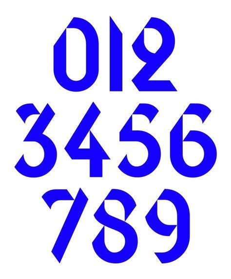 57 Cool Numbers Ideas In 2021 Typography Design Typography Numbers