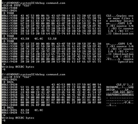 Shell Renaming Ms Dos Internal Commands Stack Overflow