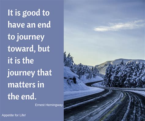 End Of Journey Quotes Quotesgram
