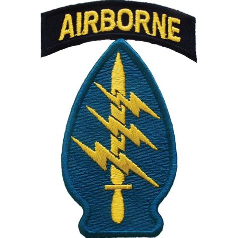 Us Army Special Forces Airborne Patch Blue And Yellow Michaels