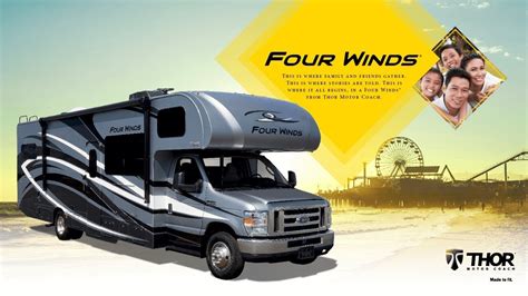 2020 Four Winds® Class C Motorhome From Thor Motor Coach Youtube
