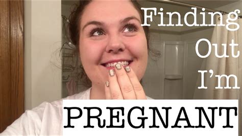 Finding Out Im Pregnant Telling My Husband Disbelief Youtube