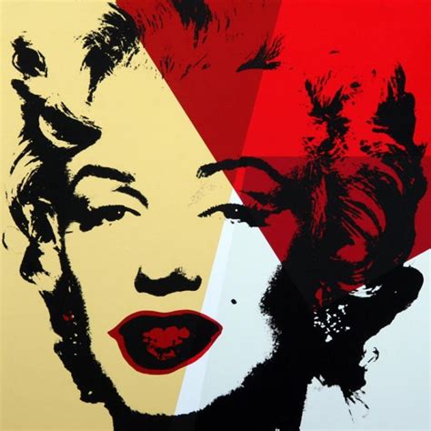 Andy Warhol Golden Marilyn 1142 Le 36x36 Silk Screen Print From