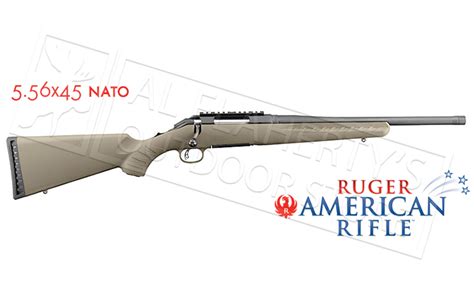 Ruger American Ranch Rifle Fde In 556x45 Or 762x39 With Threaded