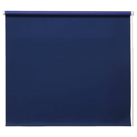Fridans Block Out Roller Blind Blue 200x195 Cm Ikea