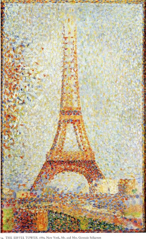 The Eiffel Tower By Georges Seurat Facts And History Of The Painting