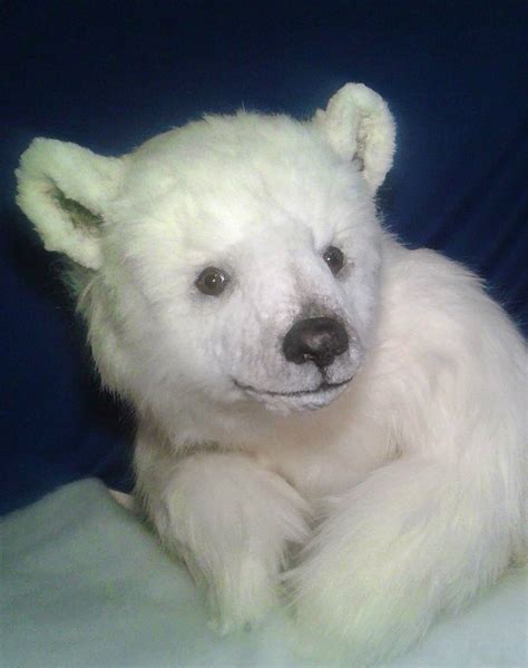 Huge Realistic Ooak 45 Artist Polar Bear Pitt By Osomimoso Polar