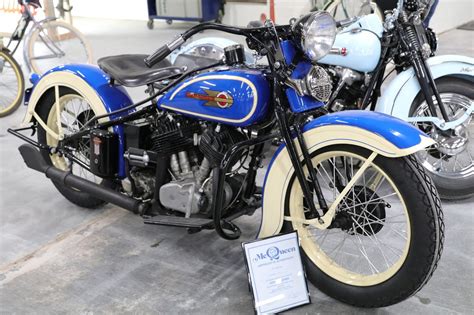 Here's harley davidson knucklehead from 1936. OldMotoDude: 1936 Harley-Davidson VLH sold for $44,000 at ...