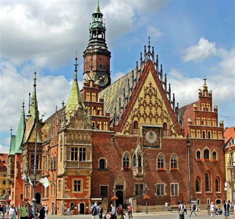 Medieval Town Hall In Wroclaw Wander