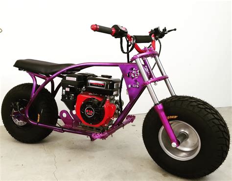 Custom Homemade Mini Bike Build Plans Me Going Fast