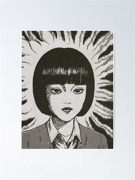 Junji Ito Sweet Girl Poster For Sale By Weloveanime Redbubble