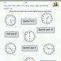 Telling Time Worksheets O'clock And Half Past