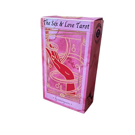 The Sex And Love Tarot Deck With Guidebook Printed In Usa Etsy
