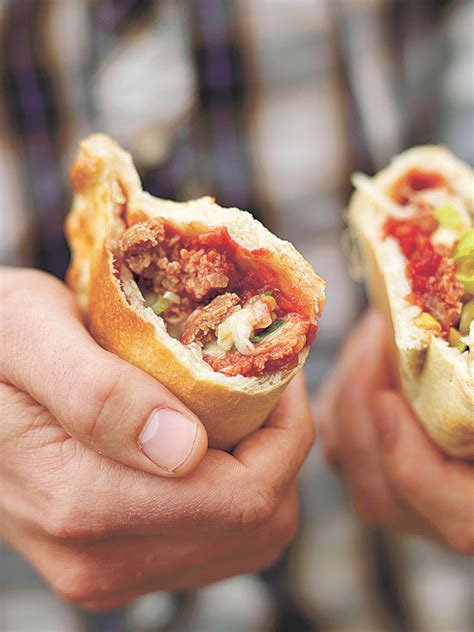 Meatball Calzone Recipe Grit