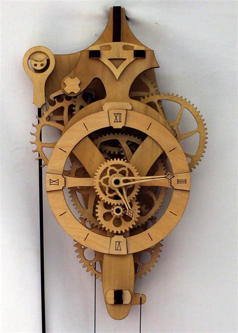 Buy Abong David Mechanical Clock Kit 3d Clock Wood Puzzle Model Kit