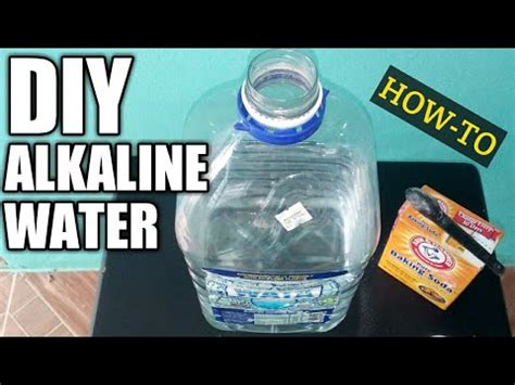 Ph refers to the amount of hydrogen ions that are contained in a particular. HOW TO MAKE ALKALINE WATER AT HOME | DIY ALKALINE WATER ...