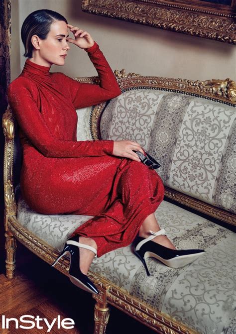 Sarah Paulson InStyle Haute Couture Fashion Shoot