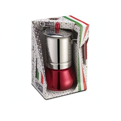 Gat Espresso Pot Annetta Stainless Steel 2 Cup