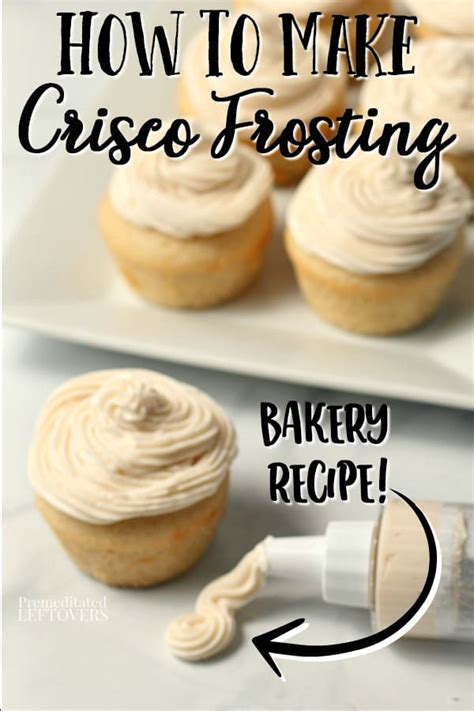 This frosting starts off softer on the cookies and then hardens up enough to stack them without being crunchy. Crisco Frosting Recipe - An easy homemade icing for ...