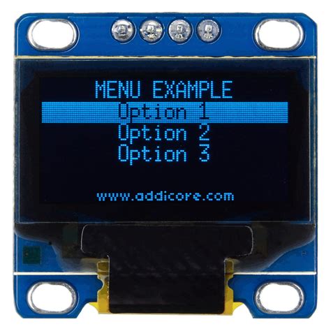 Arduino Adafruit 1 5 2 1 Monochrome 128x64 Oled Displ