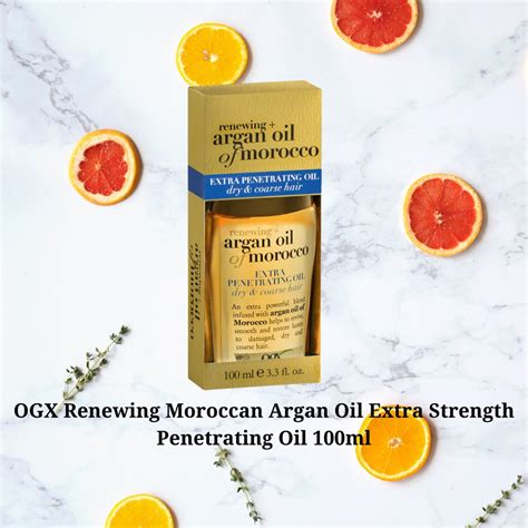 Jual Ogx Renewing Moroccan Argan Oil Extra Strength Penetrating Oil