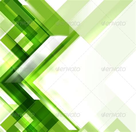 Green Modern Geometric Abstract Background By Antishock Graphicriver