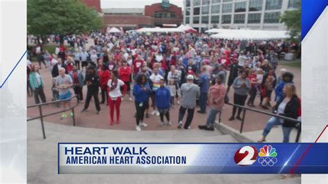 American Heart Association Hosts Heart Walk To Raise Awareness Of