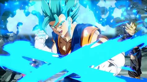 Dragon Ball Fighterz Vegito Blue Ssgss Gameplay Character Trailer