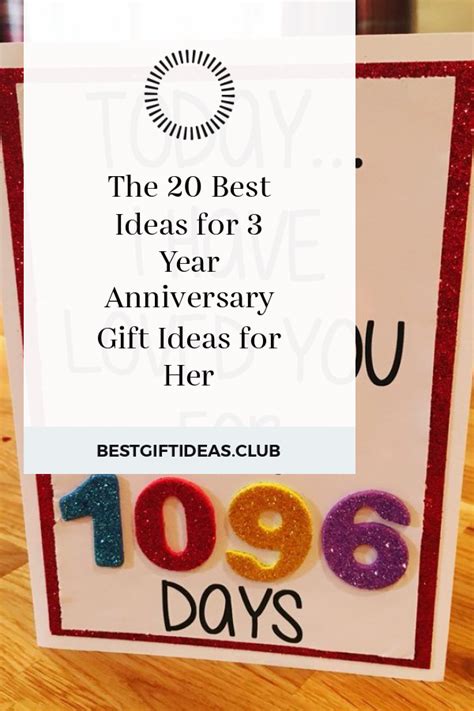 The best 3 year anniversary gifts for him & her, from leather to crystal (and beyond). The 20 Best Ideas for 3 Year Anniversary Gift Ideas for ...